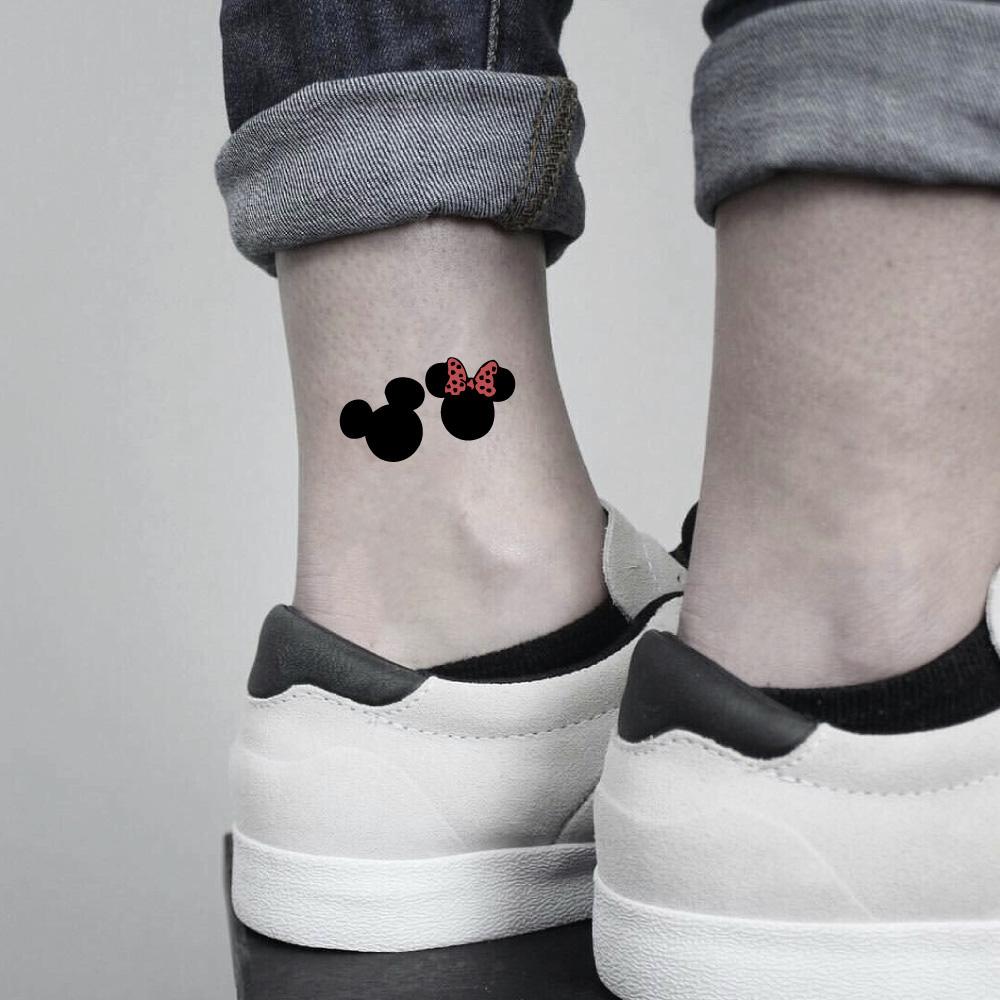 Mickey & Minnie Couple Tattoos That Wow