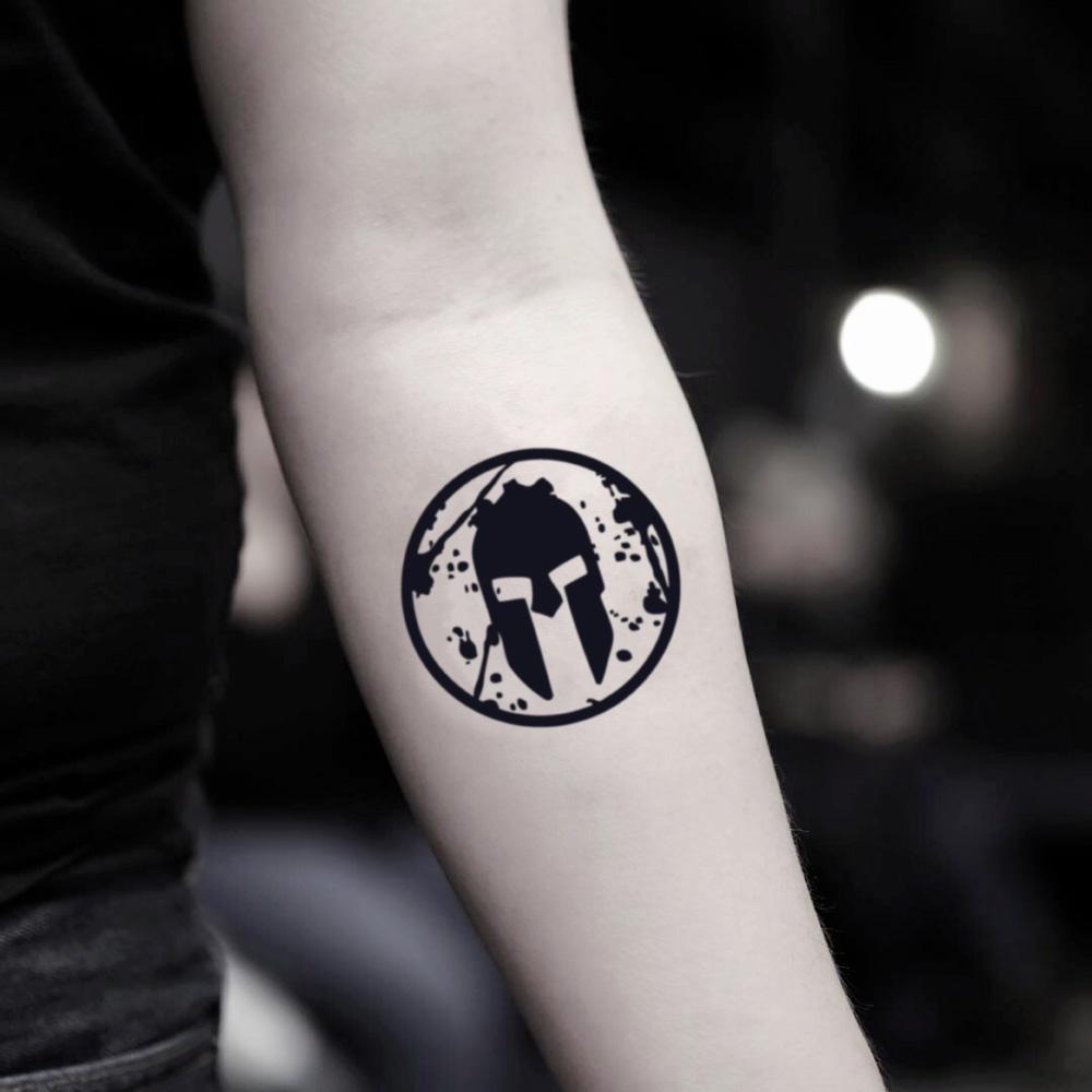 Spartan Race Temporary Tattoo Sticker - OhMyTat