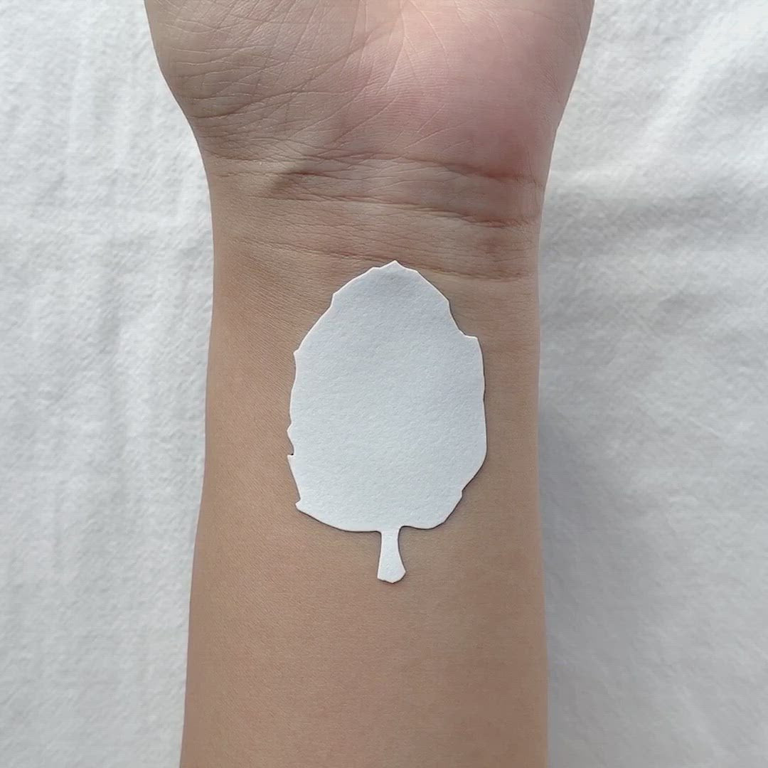 fake small hop beer plant nature temporary tattoo sticker design idea on wrist