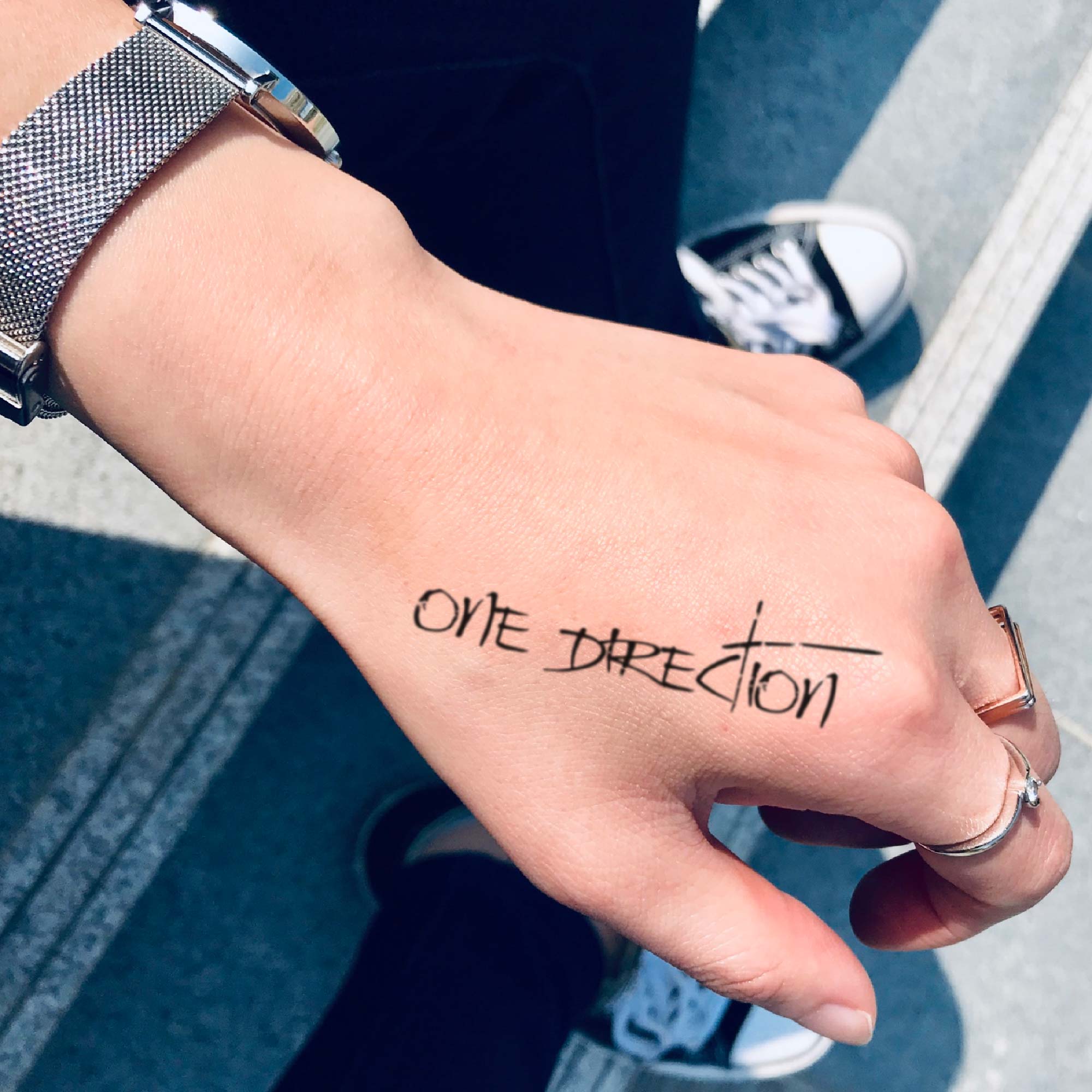 One Direction Tattoo Design Idea - OhMyTat