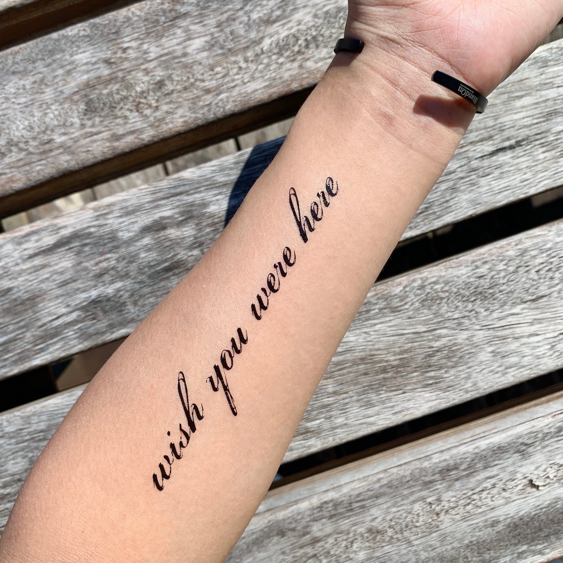 Wish You Were Here Tattoos - Temporary & Heartfelt
