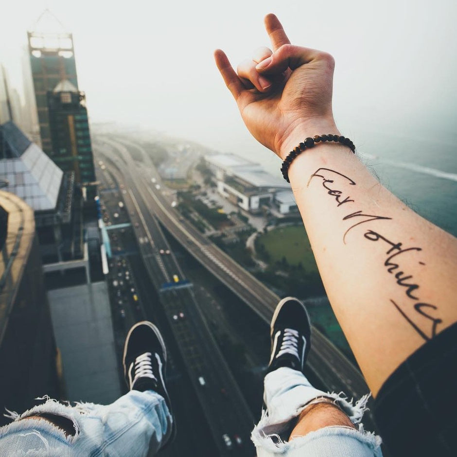 Lettering Temporary Tattoos - OhMyTat