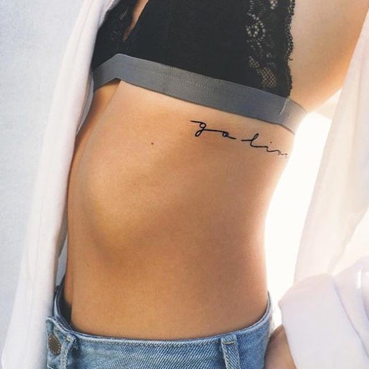 Chinese Character 'Love' Temporary Tattoo Sticker - OhMyTat