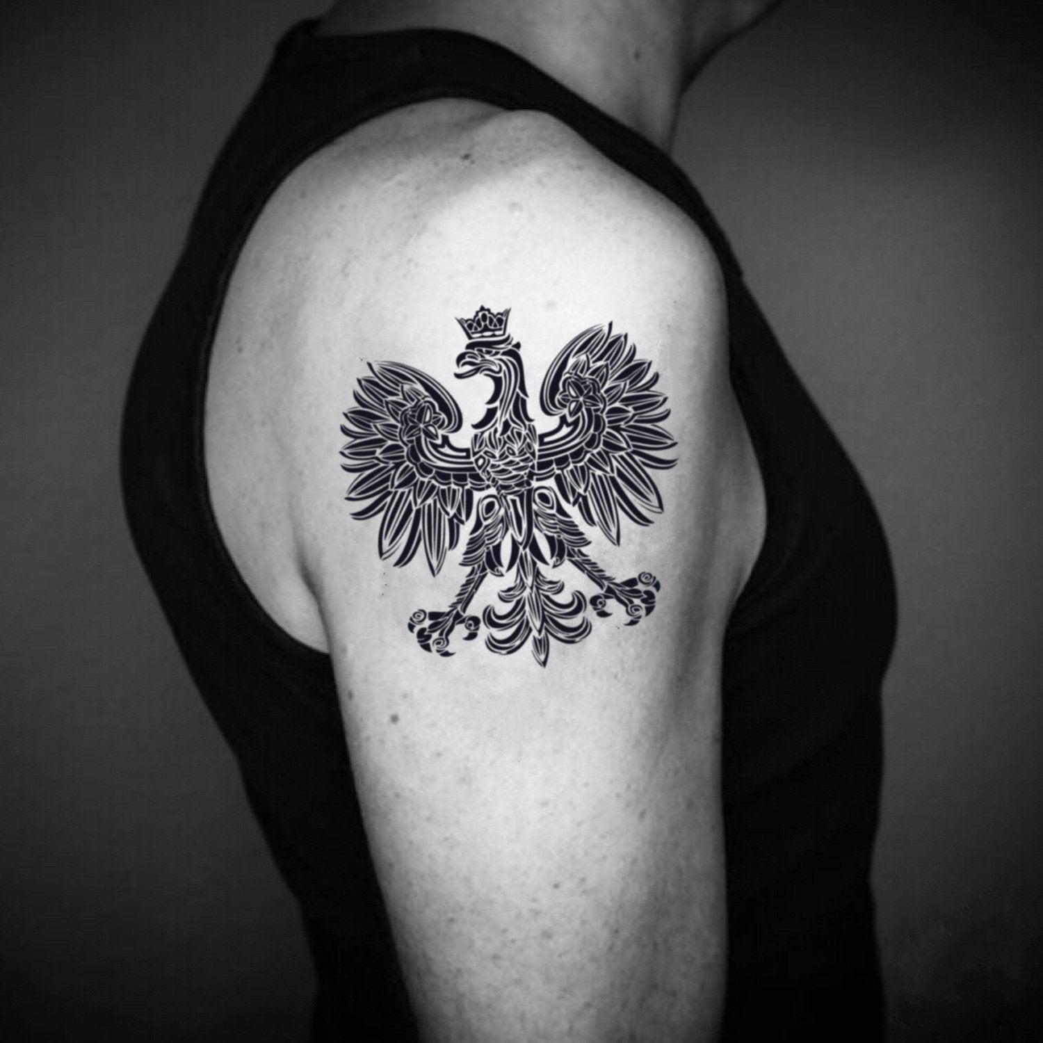 polish eagle tattoo