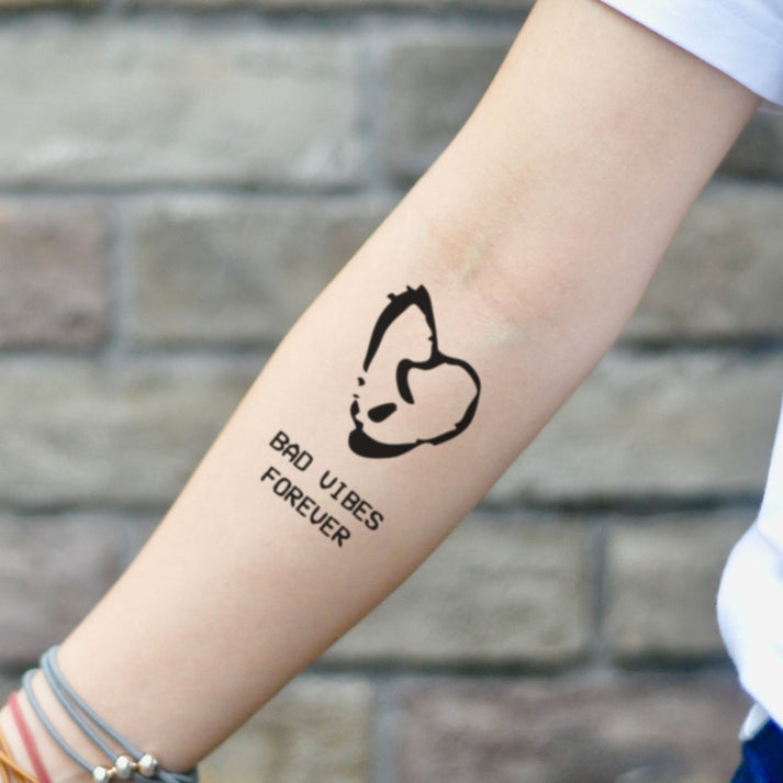 Bad Vibes Forever Tattoonull