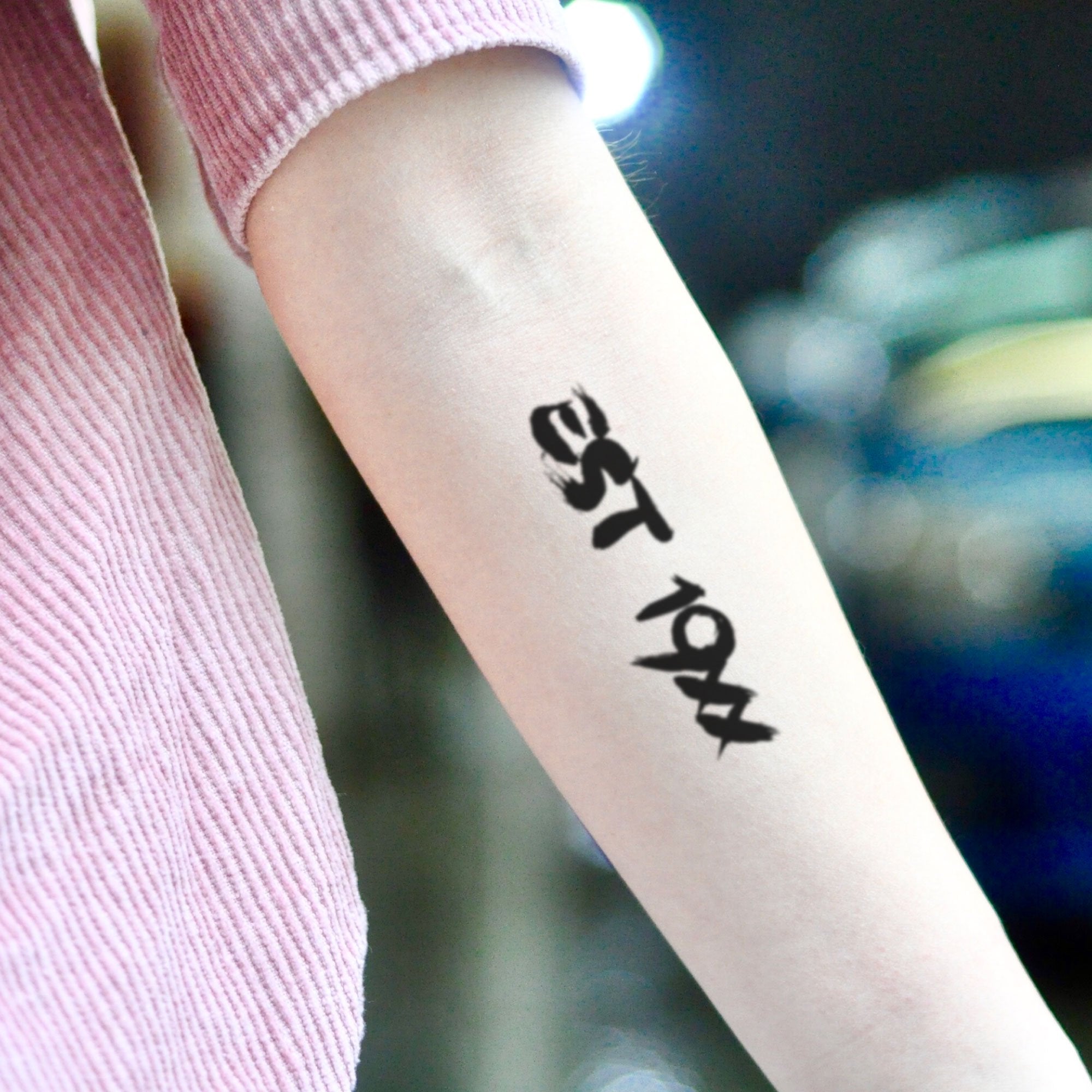Est Sticker Design Est Tattoo Designs